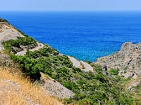 D3X 1427 ji : GRC, Griechenland, Kythira, Kousounari, Strasse nach Lykodimou Strand