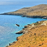 D3X 2161 ji : GRC, Griechenland, Kythira, Kythira Chora, Zufahrtsstrasse Strand Feloti