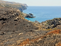 D3X 0718 ji : Feldweg zur Ekklisia Agios Nikolaos > Westküste, GRC, Griechenland, Kythira, Moni Myrtidion