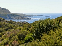 D3X 4553 ji : GRC, Griechenland, Kythira, Fußweg Strand Kalami, Mylopotamos