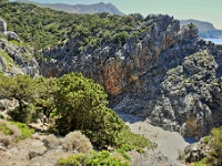 D3X 4567 ji : GRC, Griechenland, Kythira, Fußweg Strand Kalami, Mylopotamos