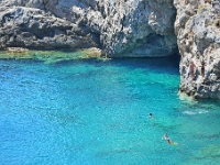 D3X 4603 ji : GRC, Griechenland, Kythira, Fußweg Strand Kalami, Mylopotamos