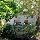 D3X 5428 ji : GRC, Griechenland, Kythira, Cafe Taverne Platanos, Mylopotamos