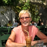 D3X 5434 ji : GRC, Griechenland, Kythira, Cafe Taverne Platanos, Mylopotamos