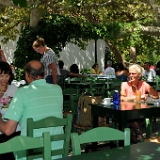 D3X 5436 ji : GRC, Griechenland, Kythira, Cafe Taverne Platanos, Mylopotamos