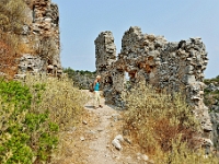 D3X 2719 ji : GRC, Griechenland, Kythira, Festung Paleochora, Paleochora