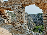 D3X 2721 ji : GRC, Griechenland, Kythira, Festung Paleochora, Paleochora