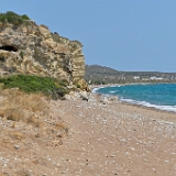 D3X 3317 ji : GRC, Griechenland, Kythira, Paleopoli, Strand Paleopoli Beach / Piatsa Beach
