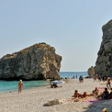 D3X 3370 ji : GRC, Griechenland, Kythira, Paleopoli, Strand Kaladi