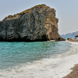 D3X 3377 ji : GRC, Griechenland, Kythira, Paleopoli, Strand Kaladi
