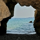 D3X 3415 ji : GRC, Griechenland, Kythira, Paleopoli, Strand Kaladi