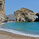 D3X 3427 ji : GRC, Griechenland, Kythira, Paleopoli, Strand Kaladi