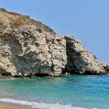 D3X 3442 ji : GRC, Griechenland, Kythira, Paleopoli, Strand Kaladi