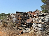 D3X 1760 ji : GRC, Griechenland, Kythira, Feldweg zum Leuchtturm Moudari, Platia Ammos