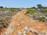 D3X 1762 ji : GRC, Griechenland, Kythira, Feldweg zum Leuchtturm Moudari, Platia Ammos
