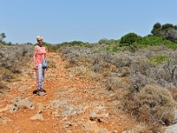 D3X 1769 ji : GRC, Griechenland, Kythira, Feldweg zum Leuchtturm Moudari, Platia Ammos