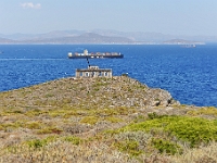 D3X 1808 ji : GRC, Griechenland, Kythira, Leuchtturm Moudari > Wehranlage WW2 der Deutschen > Peloponnes, Platia Ammos