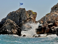 D3X 1658 ji : GRC, Griechenland, Kythira, Platia Ammos, Platia Ammos Strand und Dorf