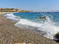 D3X 1669 ji : GRC, Griechenland, Kythira, Platia Ammos, Platia Ammos Strand und Dorf