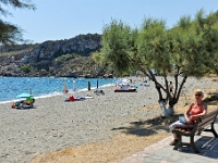 D3X 1706 ji : GRC, Griechenland, Kythira, Platia Ammos, Platia Ammos Strand und Dorf