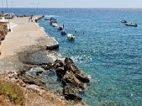 D3X 1714 ji : GRC, Griechenland, Kythira, Platia Ammos, Platia Ammos Strand und Dorf