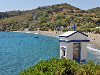 D3X 1716 ji : GRC, Griechenland, Kythira, Platia Ammos, Platia Ammos Strand und Dorf