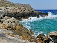 D3X 1726 ji : GRC, Griechenland, Kythira, Platia Ammos, Platia Ammos Strand und Dorf