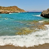 D3X 4042 ji : GRC, Griechenland, Kythira, Platia Ammos, Strand Fournoi