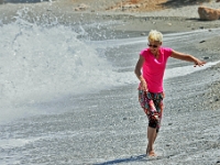 D3X 4144 ji : GRC, Griechenland, Kythira, Platia Ammos, Strand Fournoi