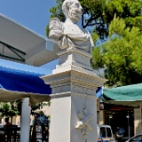 D3X 1557 ji : GRC, Griechenland, Kythira, Denkmal  Panos Koroneos