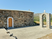 D3X 5205 ji : GRC, Griechenland, Kythira, Paleopoli, Straße Fratsia - Palaiopoli, Ekklisia Agios Nikolaos