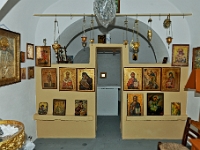 D3X 5206 ji : GRC, Griechenland, Kythira, Paleopoli, Straße Fratsia - Palaiopoli, Ekklisia Agios Nikolaos