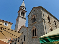 DSC 3983 ji : Budva, Stari Grad, Gemeinde Budva, Kirche St. Johannes der Täufer, MNE, Montenegro