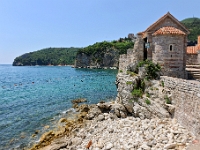 DSC 4011 ji : Budva, Stari Grad, Gemeinde Budva, MNE, Montenegro, Viewpoint bei Kirche St. Sava >NW