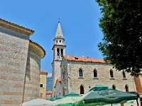 DSC 4017 ji ji : Budva, Stari Grad, Gemeinde Budva, Kirche St. Johannes der Täufer, MNE, Montenegro