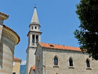 DSC 4019 ji : Budva, Stari Grad, Gemeinde Budva, Kirche St. Johannes der Täufer, MNE, Montenegro