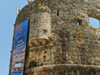 DSC 4075 ji : Budva, Stari Grad, Gemeinde Budva, MNE, Montenegro, nördl. Wehrturm