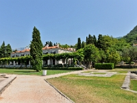DSC 4292 ji : Gemeinde Budva, Milocer, MNE, Montenegro, Strand der Königin, heute Hotel Milocer