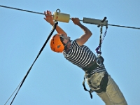 DSC 3491 ji : Bezirk Cetinje, Landesstraße R-1 Kotor - Trojica - Radanovići, MNE, Montenegro, Zip Line Adventure