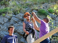 DSC 3496 ji : Bezirk Cetinje, Landesstraße R-1 Kotor - Trojica - Radanovići, MNE, Montenegro, Zip Line Adventure