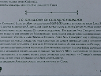 DSC 4746 ji : Centinje, Gemeinde Cetinje, Denkmal für Ivan Crnojevic, MNE, Montenegro