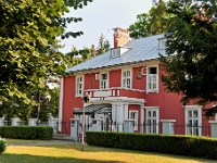 DSC 5198 ji : Centinje, Gemeinde Cetinje, MNE, Montenegro, Njegoseva Straße, Musik Akademie - ehemalige englische Mission
