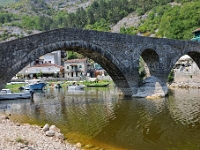 DSC 4795 ji : Brücke Stari Most, Bezirk Cetinje, MNE, Montenegro, Rijeka Crnojevica
