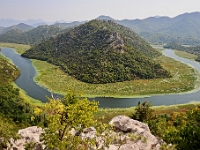 DSC 4820 ji : Aussichtspunkt Pavlova strana, Fluss Rijeka Crnojevica, Bezirk Cetinje, Nationalpark Skutarisee, MNE, Montenegro