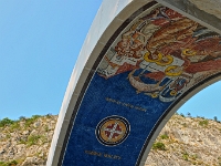DSC 1997 ji : MNE, Montenegro, Bezirk Danilovgrad, Kloster Ostrog