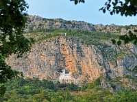 DSC 2008 ji : MNE, Montenegro, Bezirk Danilovgrad, Kloster Ostrog, Kloster Ostrog, Viewpoint