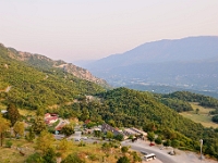 DSC 2018 ji : MNE, Montenegro, Bezirk Danilovgrad, Kloster Ostrog, Kloster Ostrog, Viewpoint