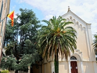DSC 2051 ji : Bezirk Herceg Novi, Herceg Novi, Stari Grad, Mica Pavlovica Platz, Kirche Svetog Jeronima, MNE, Montenegro