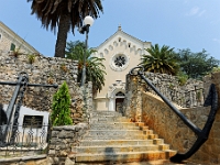 DSC 2063 ji : MNE, Montenegro, Bezirk Herceg Novi, Herceg Novi, Stari Grad, Mica Pavlovica Platz, Kirche Svetog Jeronima