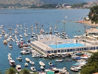 DSC 2078 ji : Bezirk Herceg Novi, Blick vom Forte Mare, Forte Mare > Schwimmbecken Bazen Jadran, Herceg Novi, Stari Grad, MNE, Montenegro